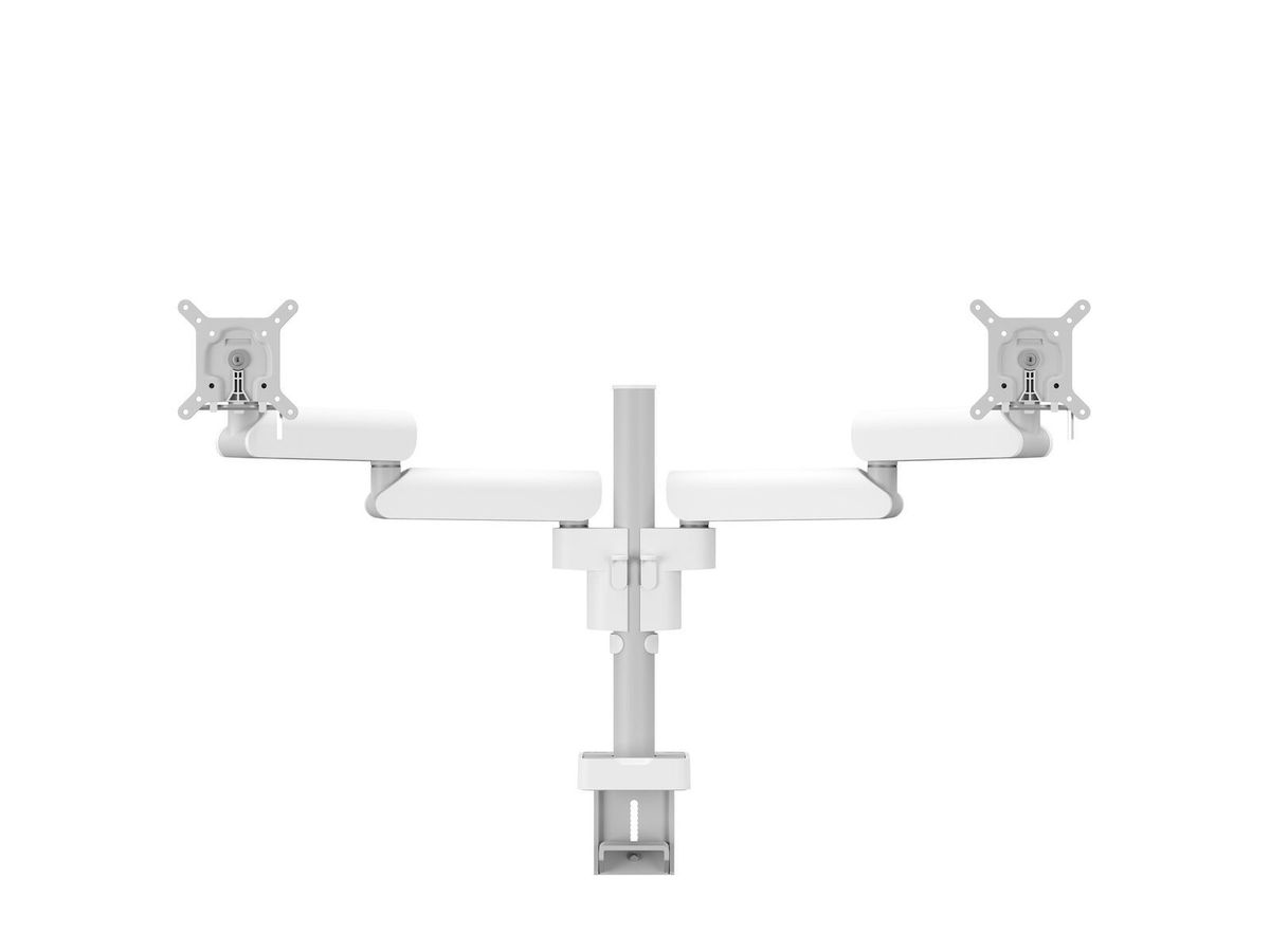 Vogel's Pro Double-Monitor mount Motion, - table, height-adjustable, 2x20kg, white