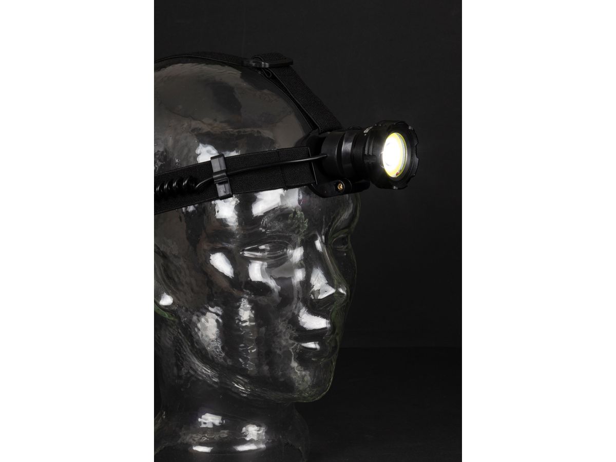 MAXIMUS LED Headlamp M-HDL-004-DU - 5W+3W 450lm 3xAAA Powered by Duracell