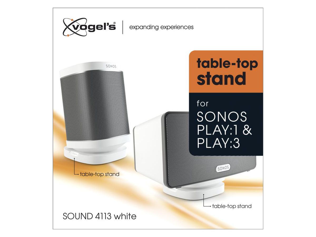 Vogel's Support de table - Sonos One & Play:1, blanc