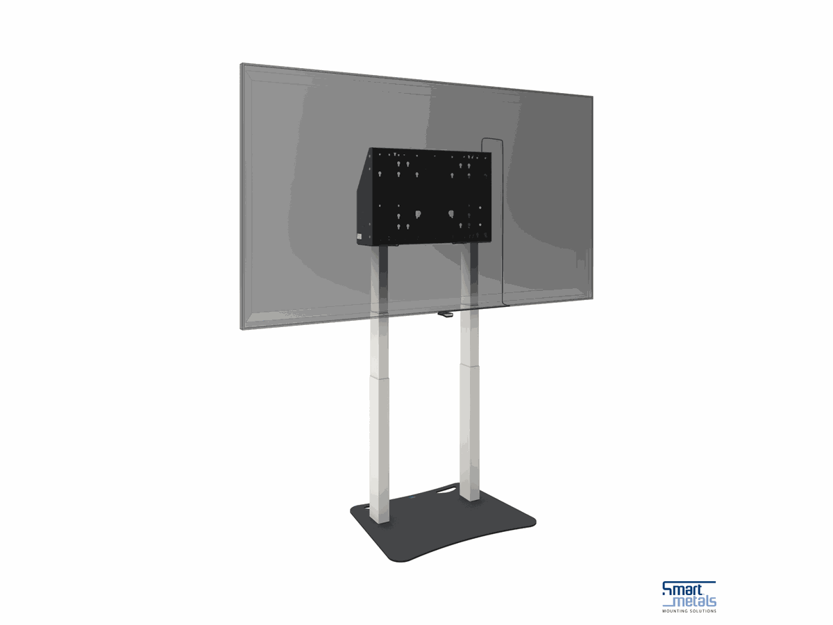 SmartMetals Display-Lift - Boden, elektrisch, 120kg, weiss