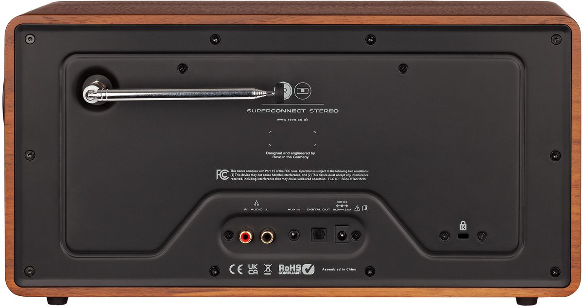Revo Superconnect Stereo walnuss schwarz