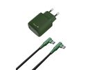 HUNE Ladeadapter & Ladekabel TypeC-TypeC - Forest green