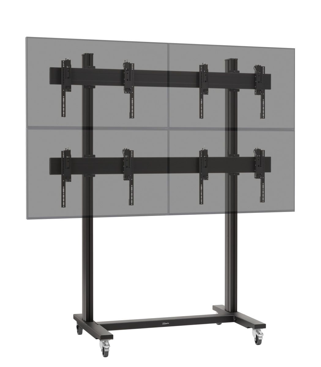 Vogel's Pro  Trolley Set - pour écran, 2x2, <55, 200cm, noir