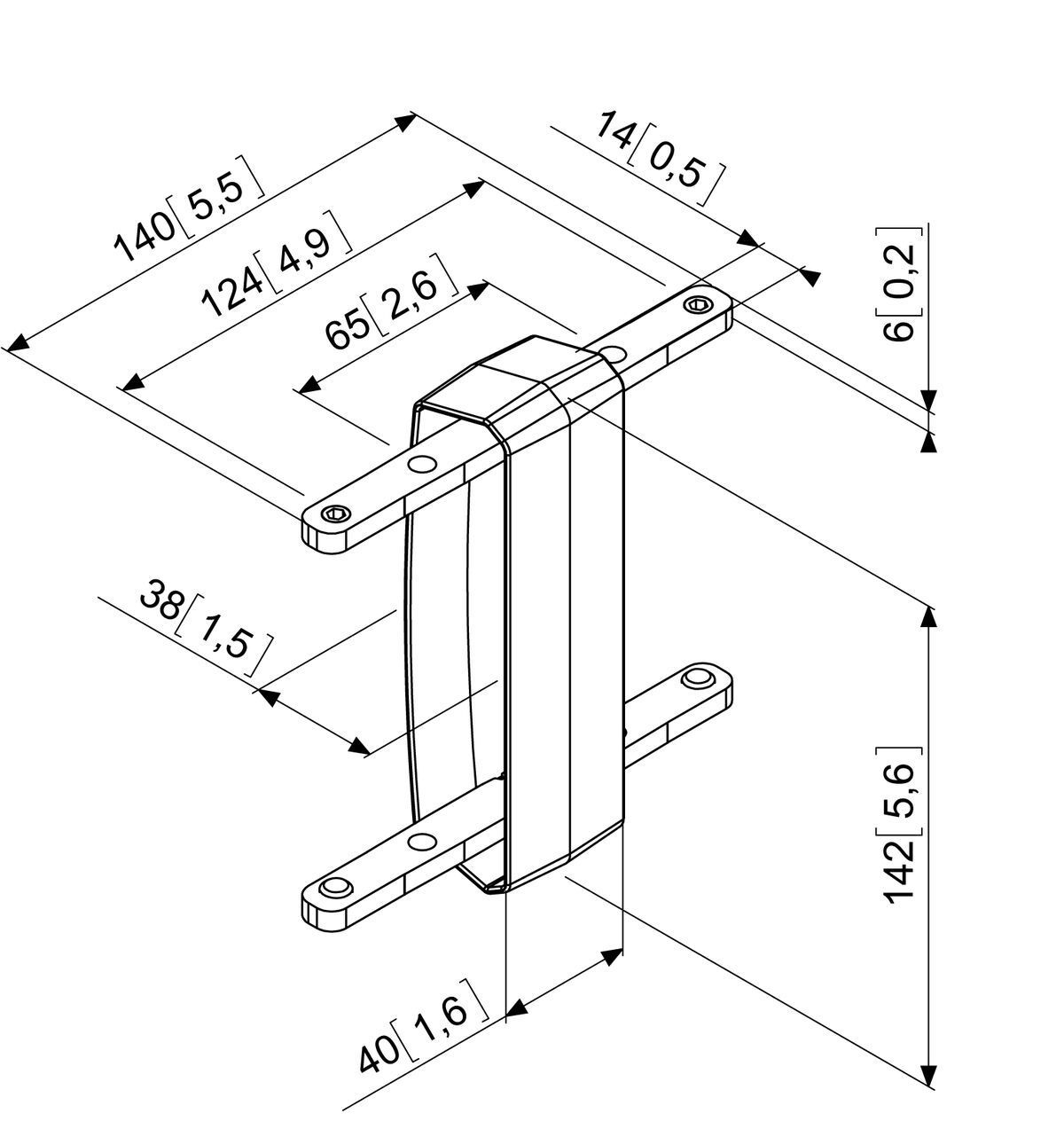 Vogel's Pro Connecteur - Connect-It, modulaire, pour PFBxxxx
