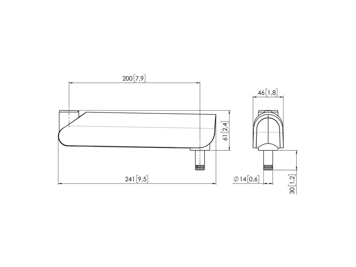 Vogel's Pro bras de moniteur, droit - pour MOMO Motion et Motion Plus, noir