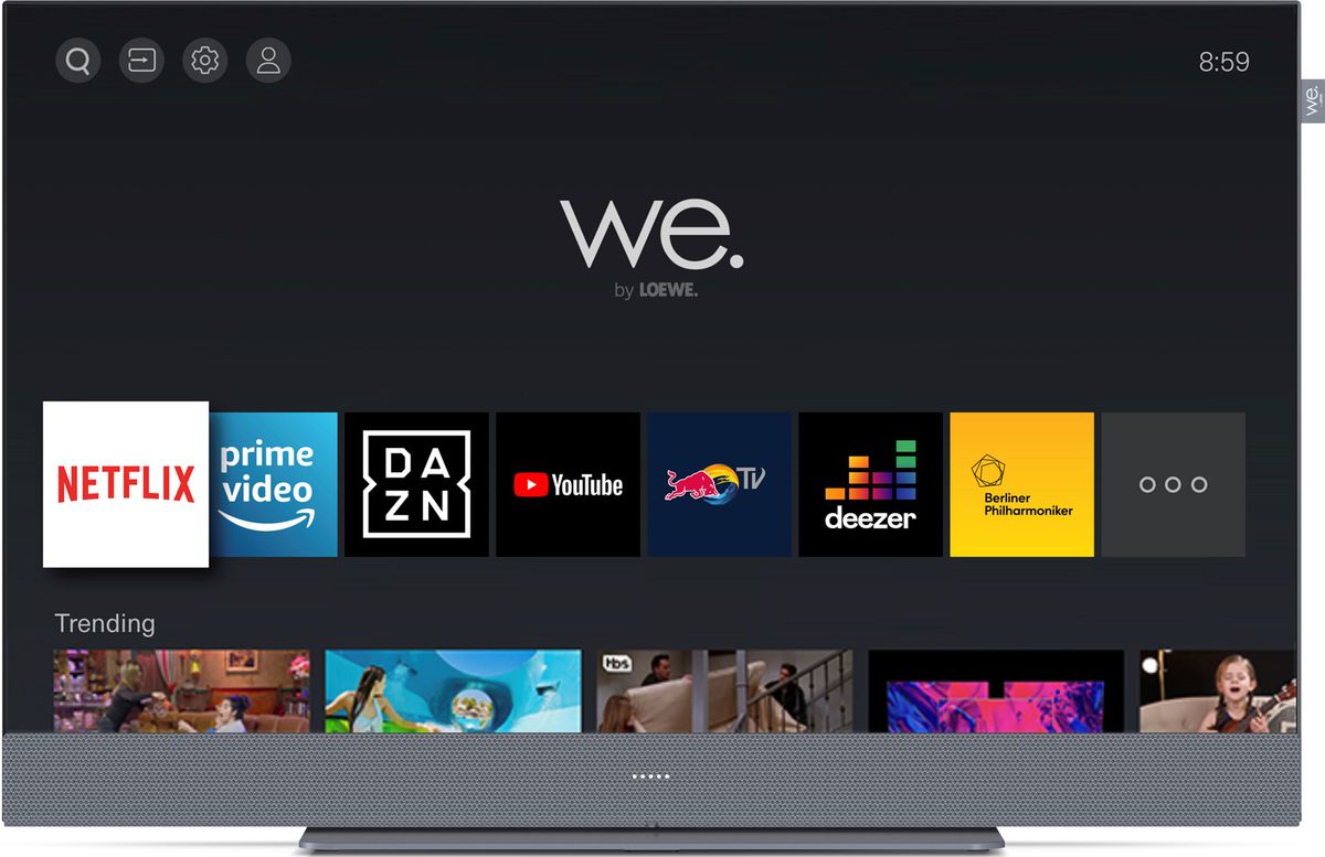 We. SEE 32 storm grey - We. by Loewe LCD FHD TV 32"