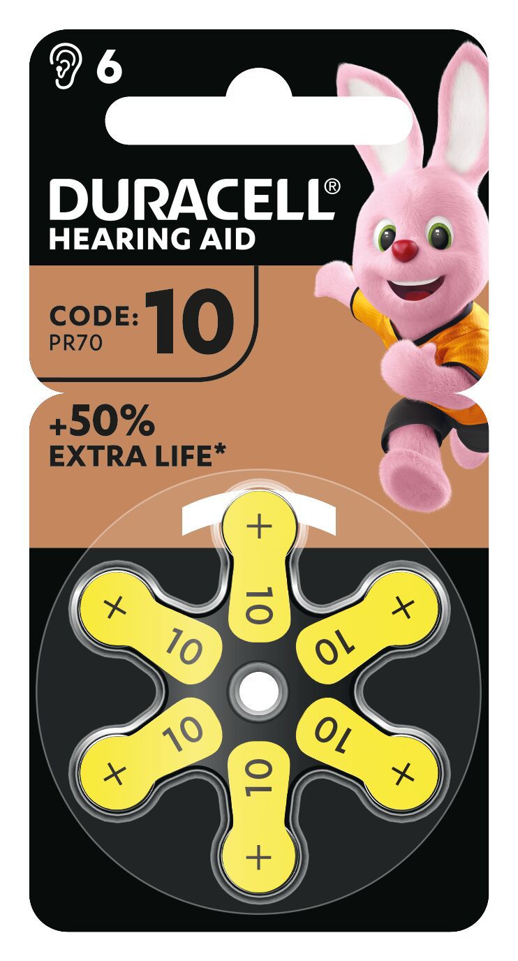 10 1.4V Zinc air EasyTab D6