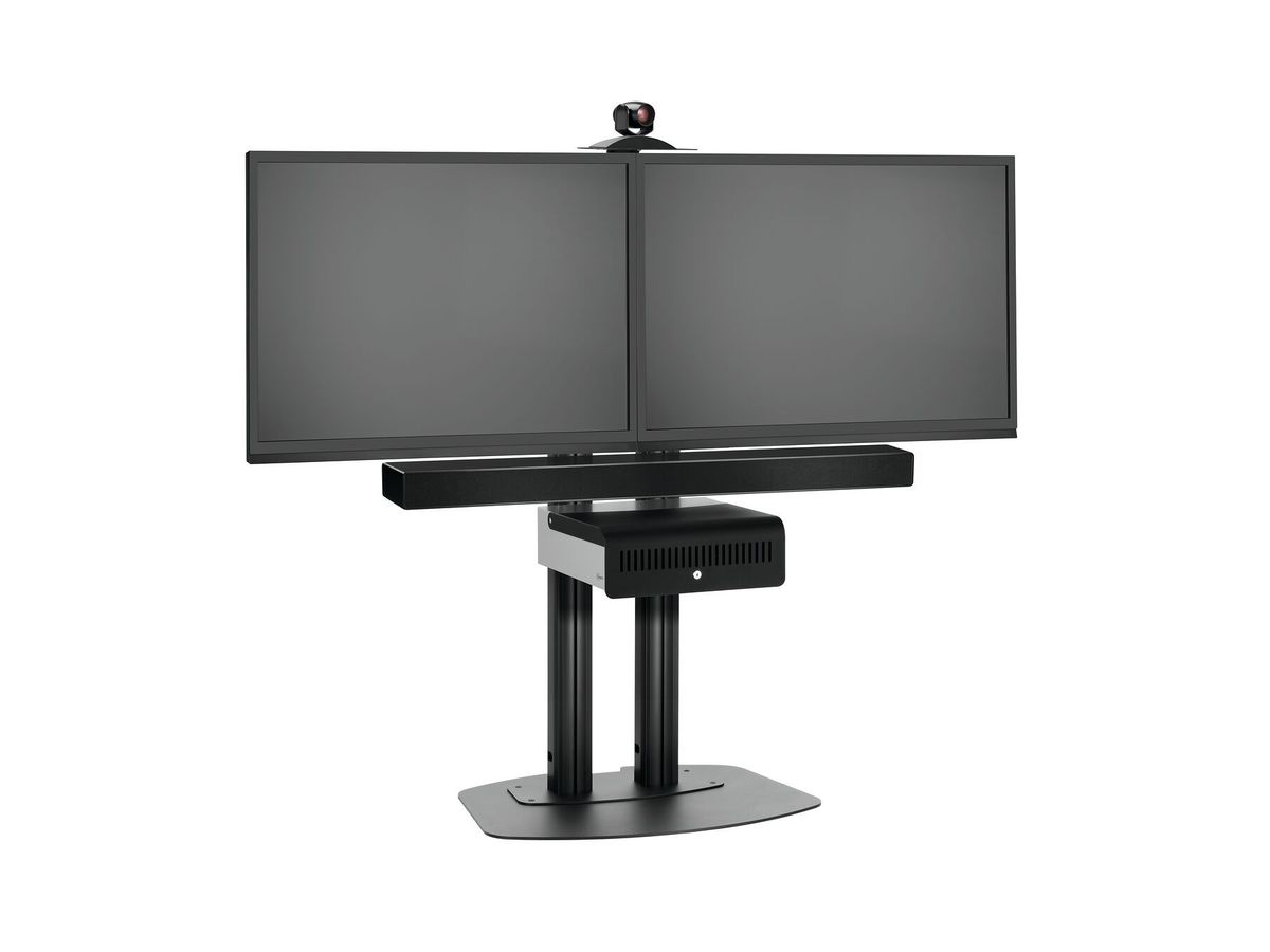 Vogel's Pro Bodenplatte, 2 Profile - Connect-It, modular, PUC27xx, Schwarz