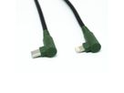 HUNE Ladekabel 90° TypeC-Lightning 1.2m - Forest green