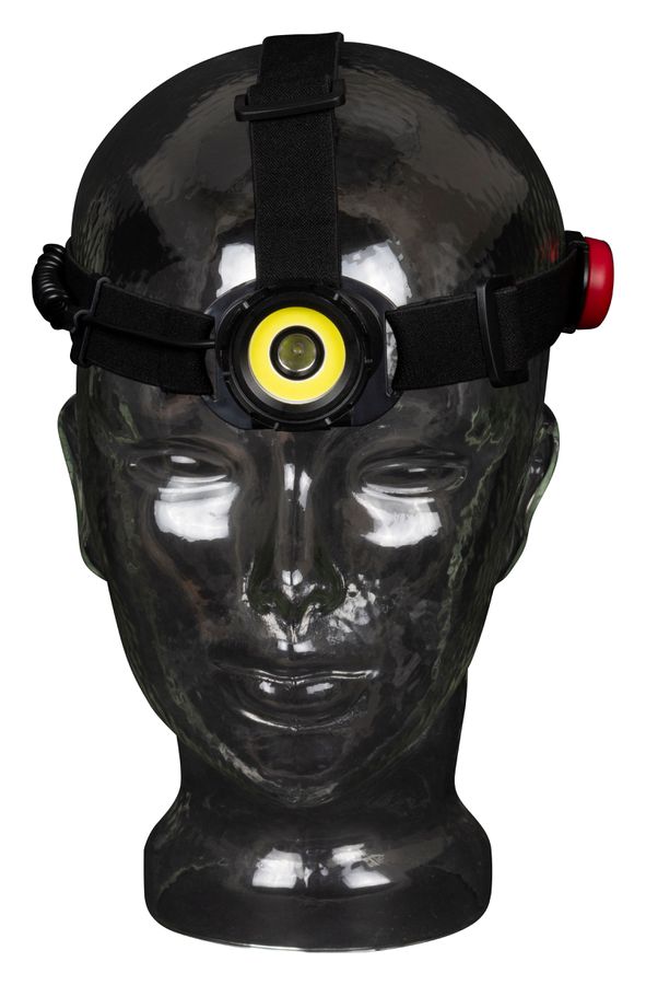 MAXIMUS LED Headlamp M-HDL-004-DU - 5W+3W 450lm 3xAAA Powered by Duracell