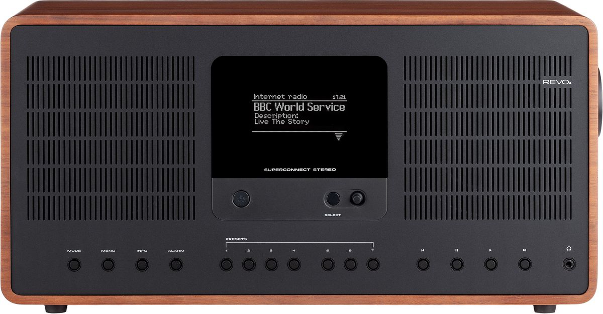 Revo Superconnect Stereo walnuss schwarz