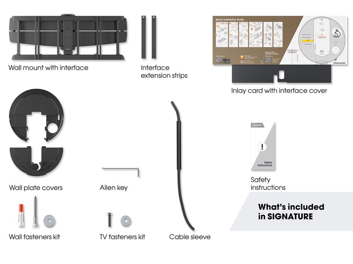 Vogel's Support TV - SIGNATURE, pivotant, 40-77", 35kg