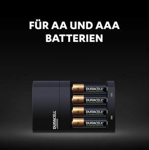 CEF14 Charger 45 Min.inkl. 2xAA + 2AAA