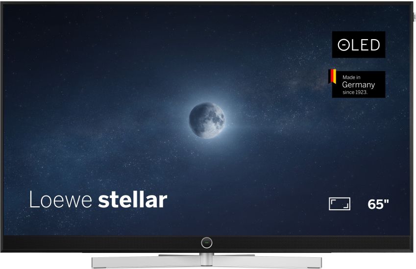Loewe stellar 65 dr+ alu black + lava - Vidaa, Loewe OLED UHD TV 65"