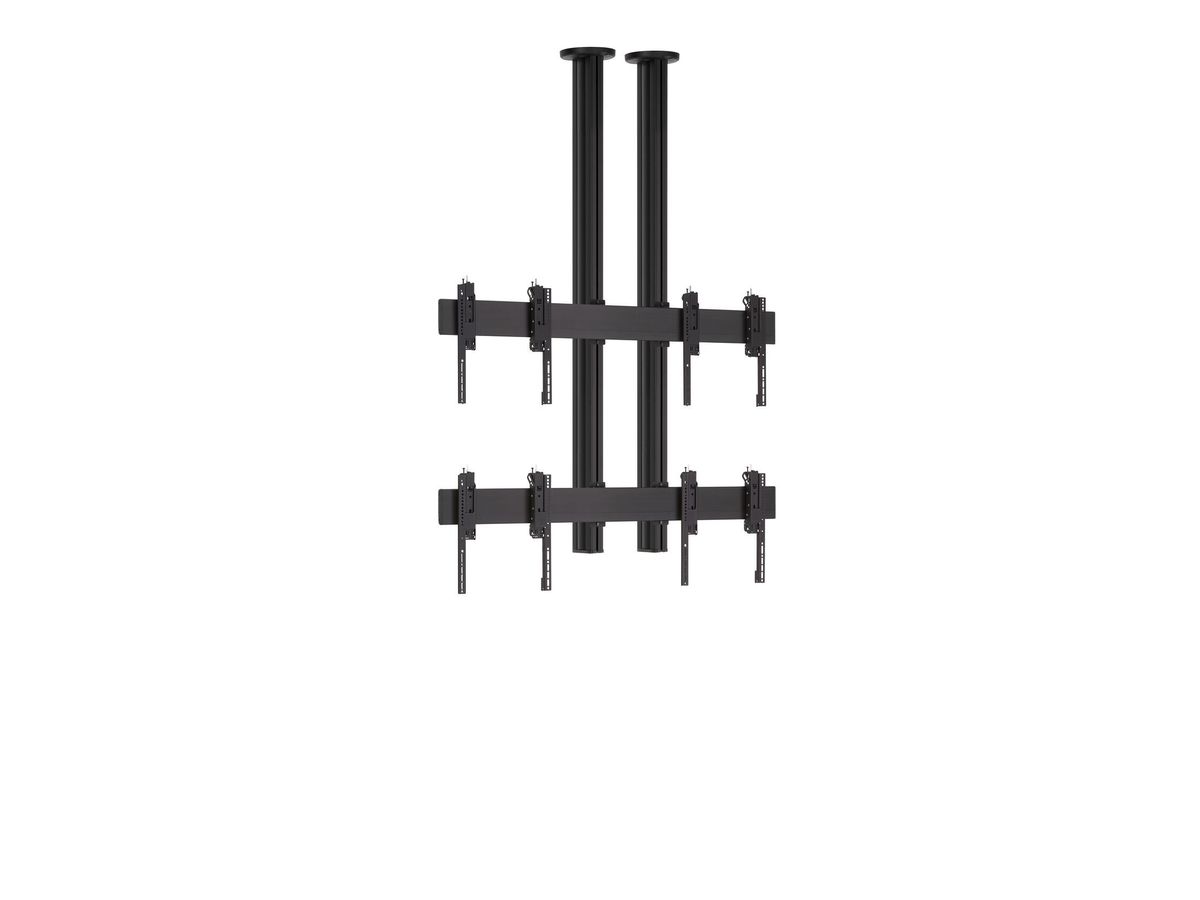 Vogel's Pro Ceiling Mount Bundle - Display, 2x2, <55, 200cm, black