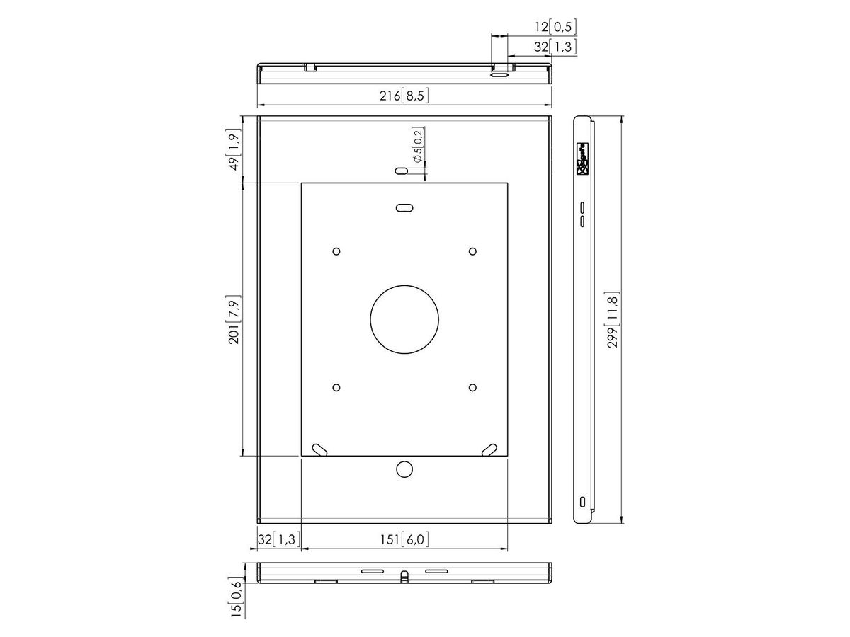 Vogel's Pro Tablock - iPad (2018), iPad Air 1, 2, iPad Pro 9.7