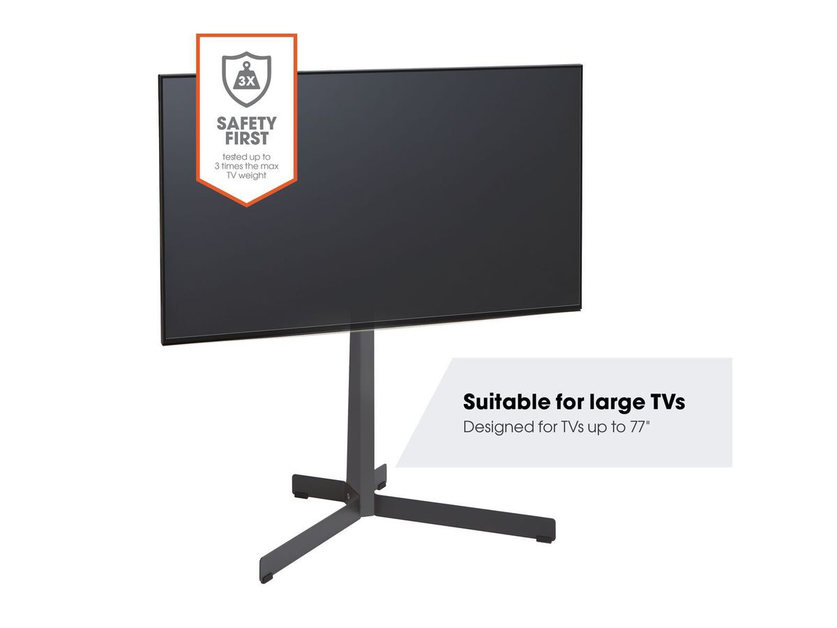 Vogel's Support TV Sur Pied - COMFORT, pivotant, 40-77", 50kg