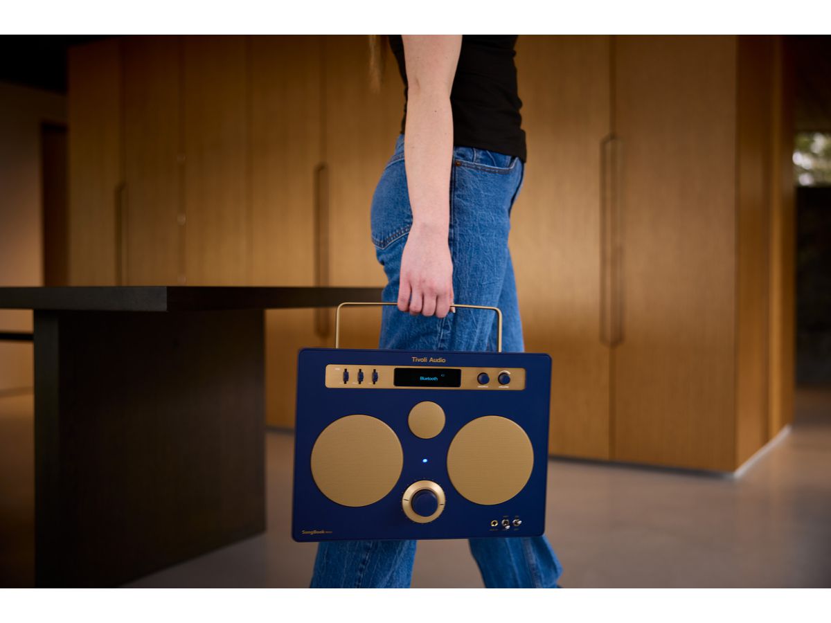 Tivoli SongBook Max blau/gold