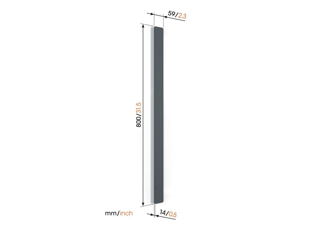 Vogel's cable column - Universal, 80cm, black