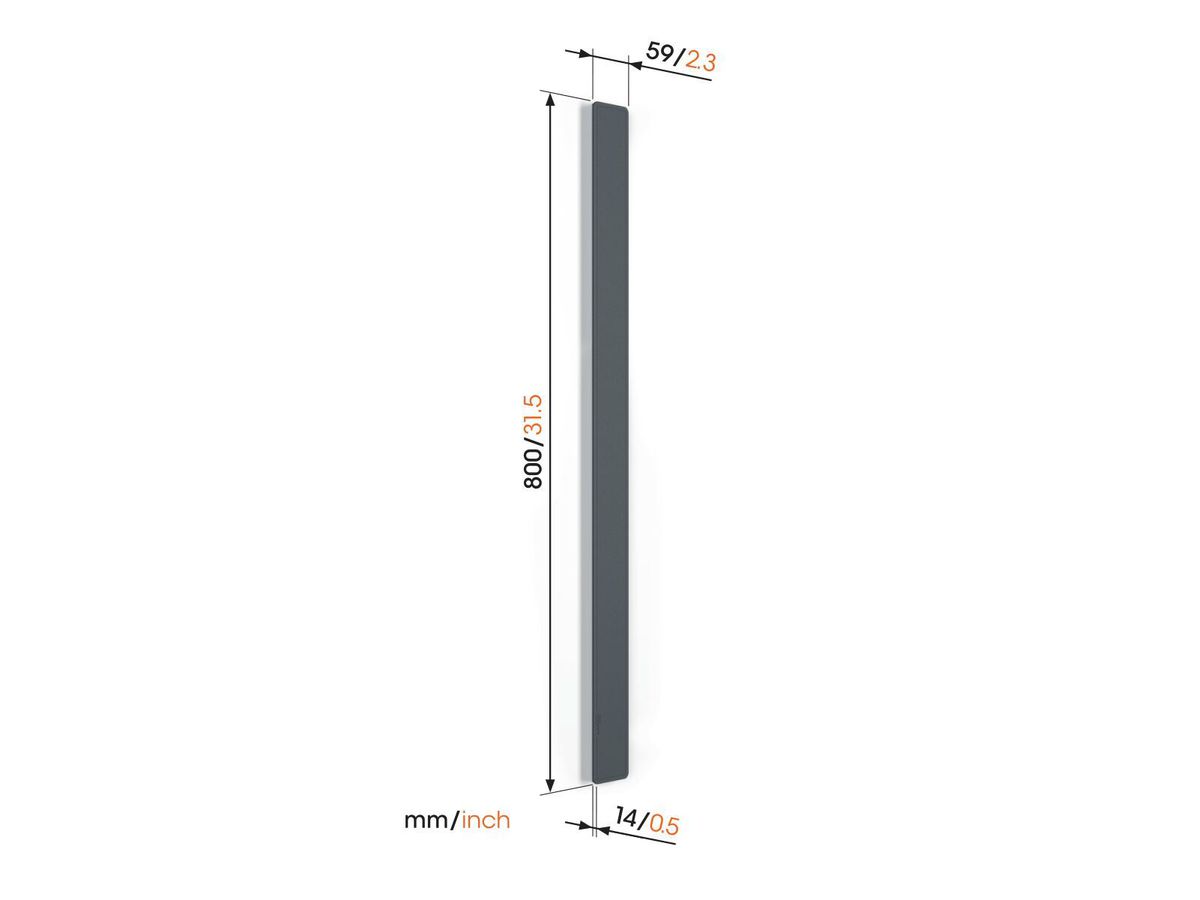 Vogel's cable column - Universal, 80cm, black