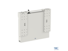 SmartMetals Display Lift - Wall, up to 100kg, white