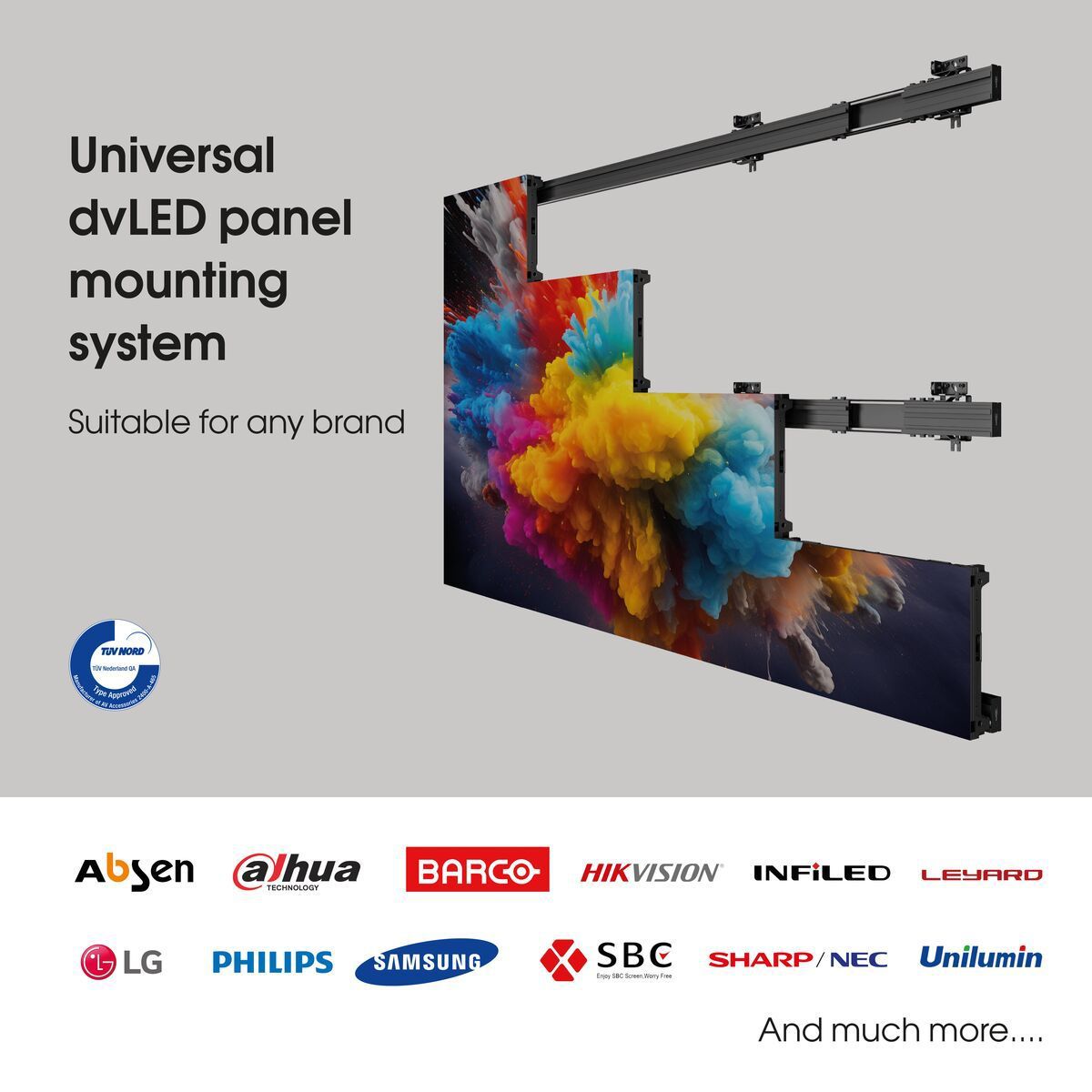 Vogel's Pro dvLED wall interface - for Unilumin ULW3-Series 5x5