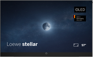 Loewe stellar 97 dr+ alu black + black - Vidaa, Loewe OLED UHD TV