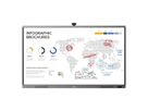 Hisense 75" LCD Display - UHD, 16/7, 500cd/m2, IR-Touch, Mic