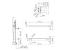 Vogel's Pro Wandabstandhalter 13-19cm, - RISE-Zubehör, zu RISE 20xx, weiss