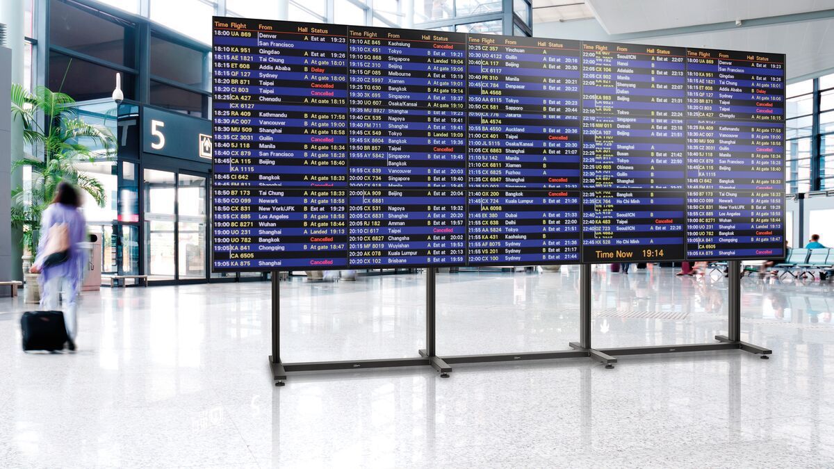 Vogel's Pro Profil de sol, 330cm - Connect-It, modulaire, 160kg, noir