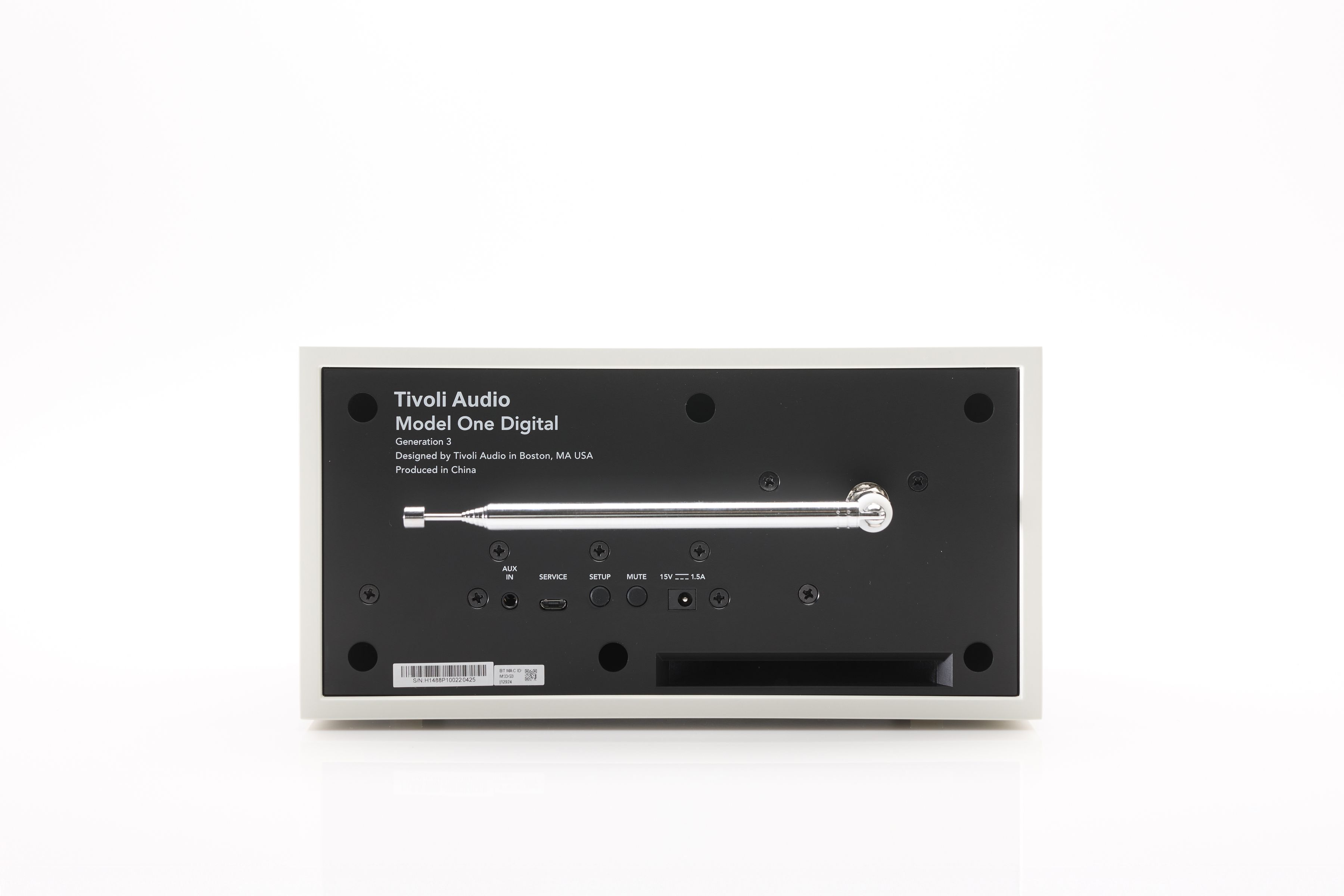 Tivoli Model One Digital Gen.3 - weiss/silber
