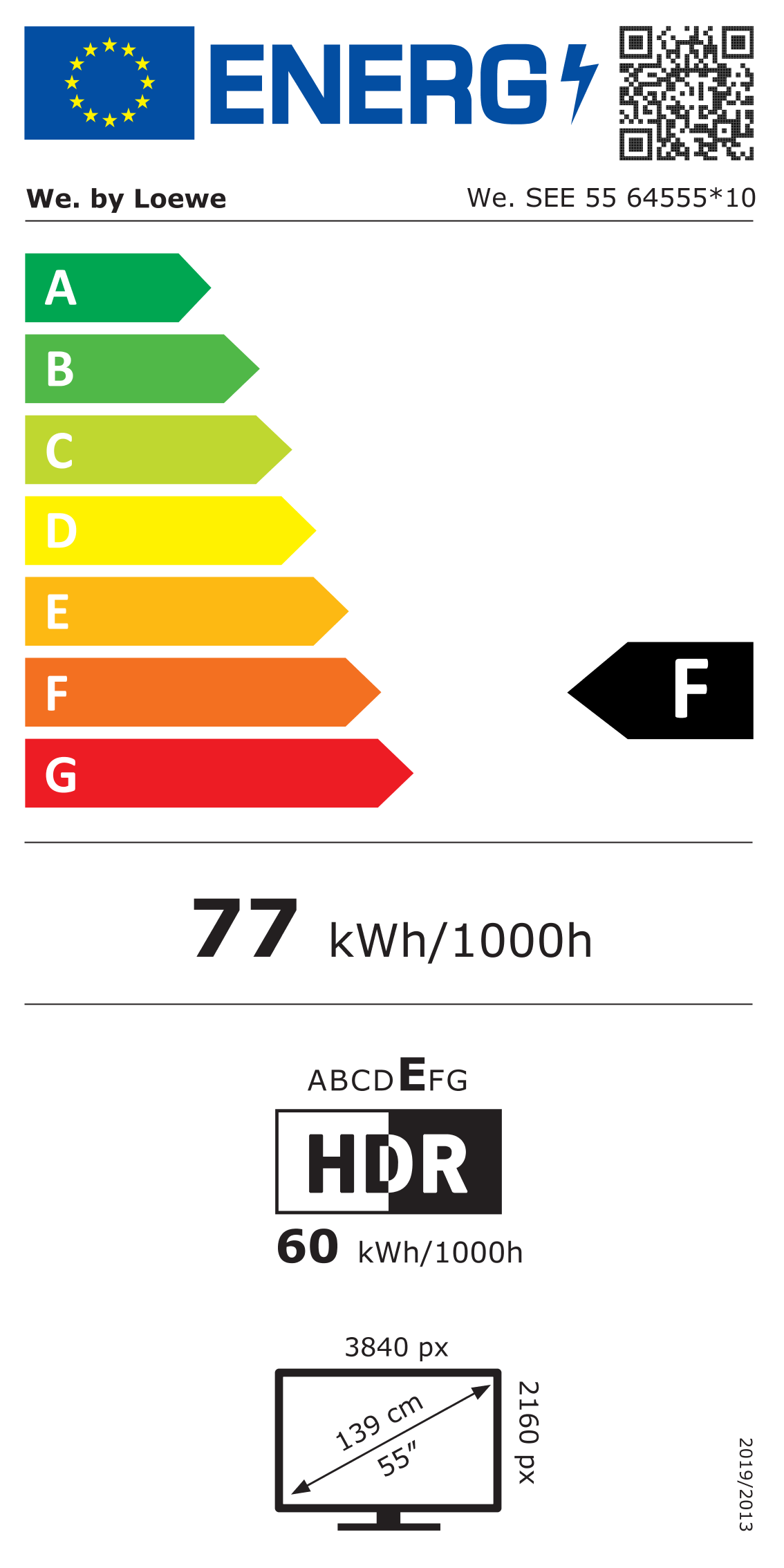 We. SEE 55 oled - coal black