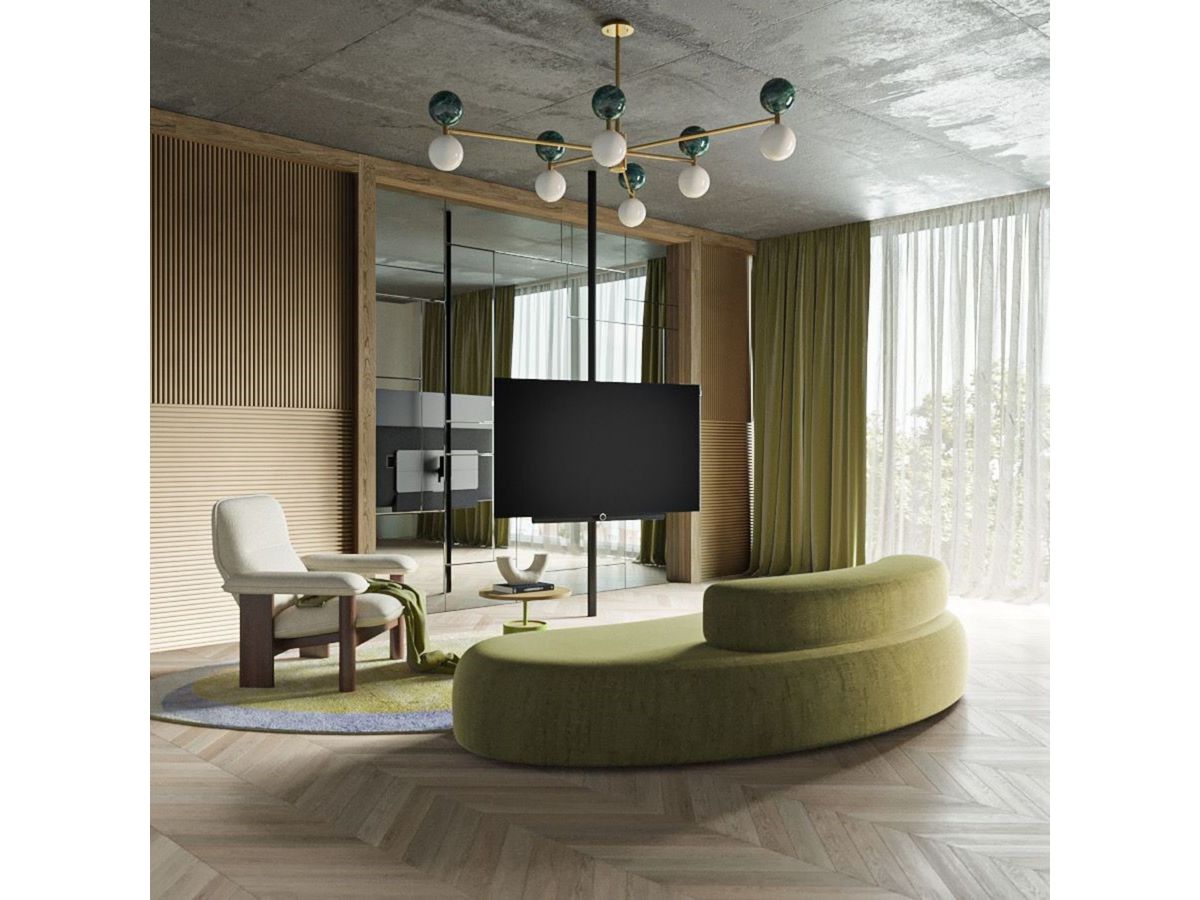 floor2ceiling stand 43-65 basalt - Loewe TV-Zubehör