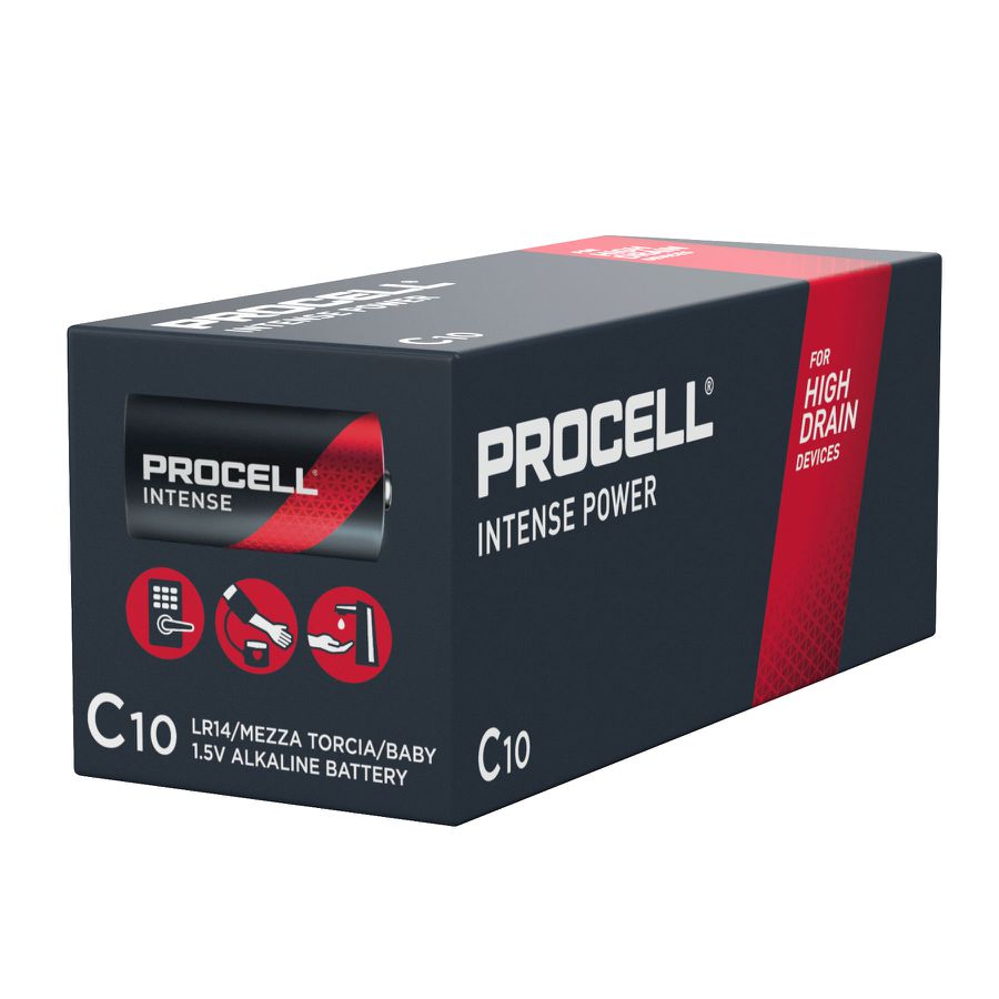 Procell Intense C (LR14) ST10 - Zn/MnO2 Alkaline 1.5V