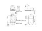 PPA 911W Camera Bracket Sony SRG A40 - white