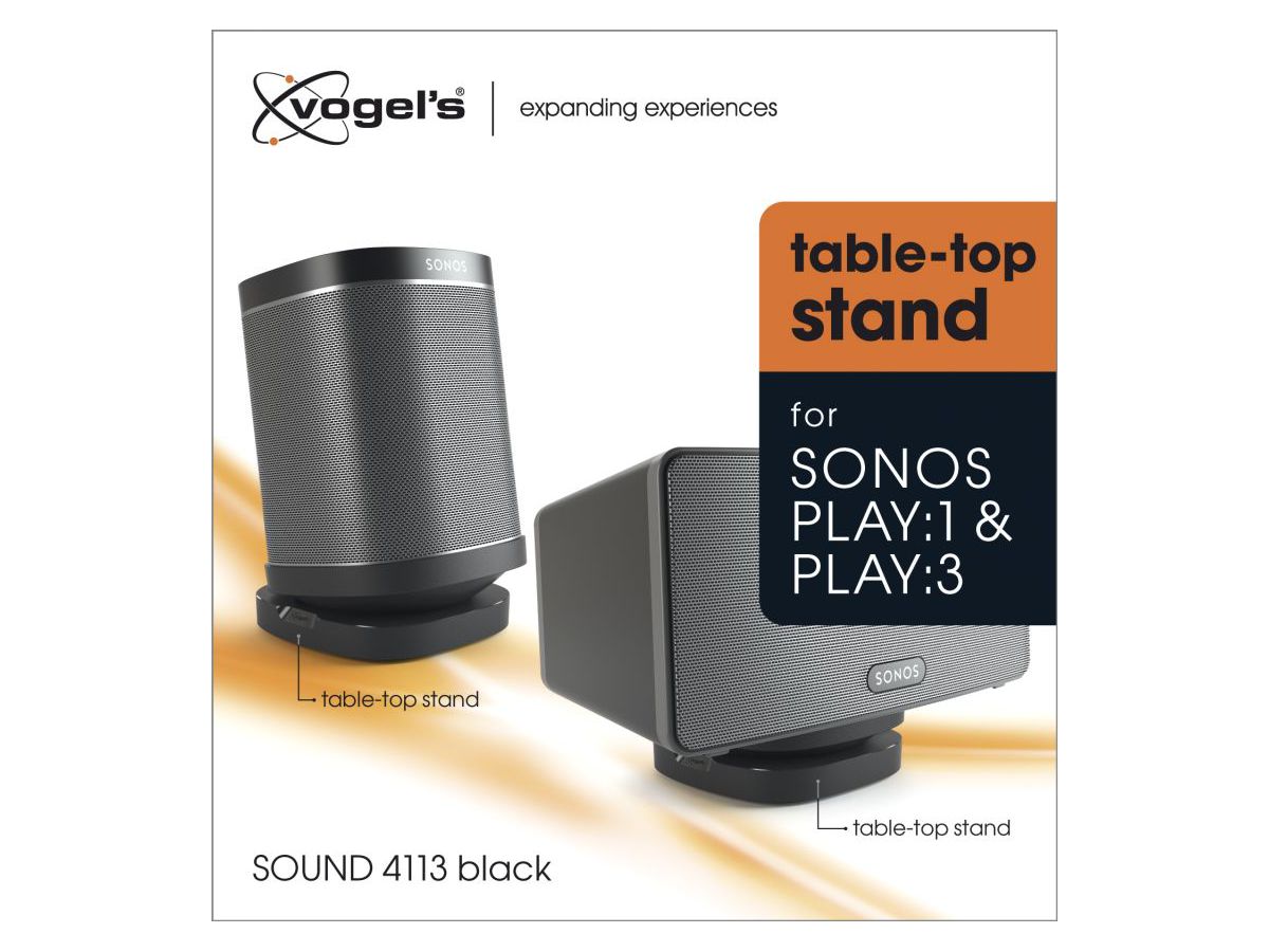 Vogel's LS-Tischständer - Sonos One & Play:1, schwarz