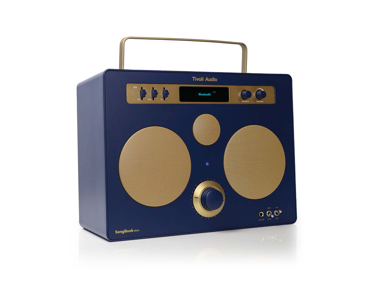 Tivoli SongBook Max blau/gold