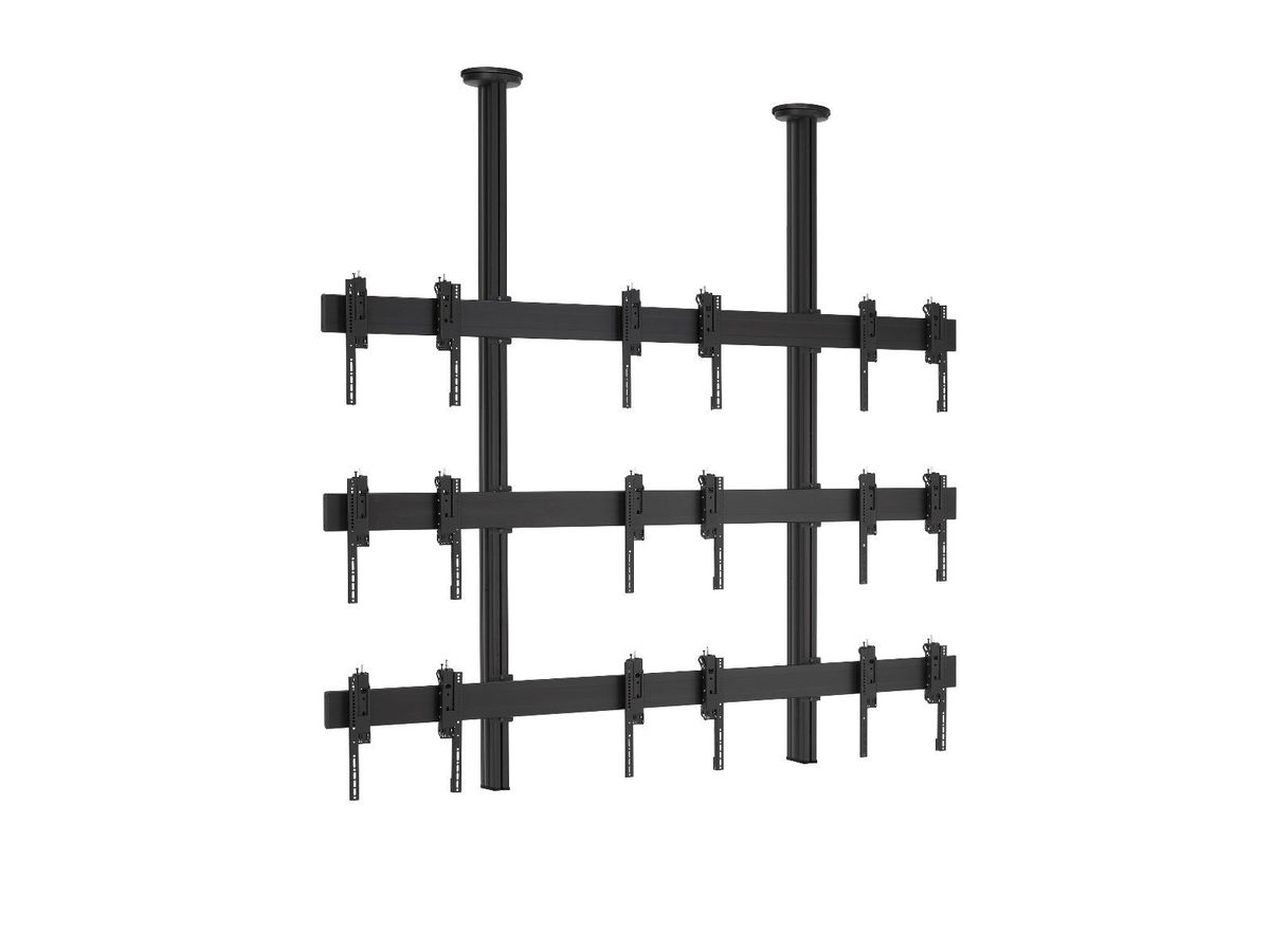Vogel's Pro Deckenhalter Bundle - Display, 3x3, <55, 270cm, schwarz