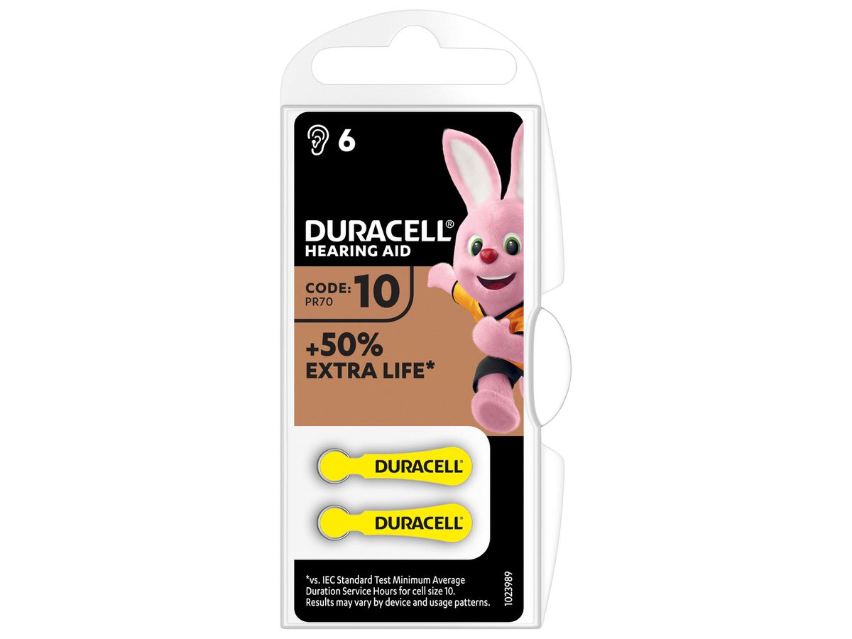 EasyTab 10 Zinc Air D6 1,4V
