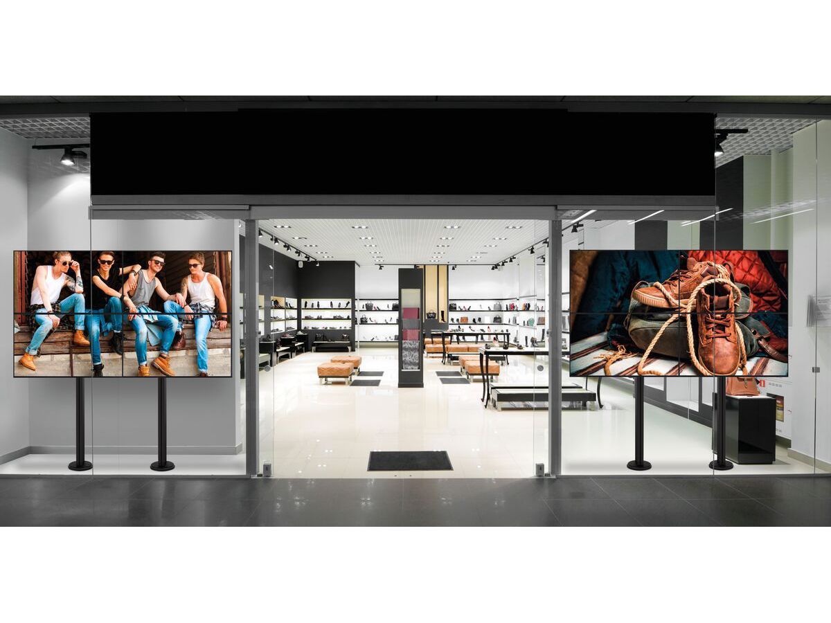 Vogel's Pro Ceiling Mount Bundle - Display, 2x2, <55, 200cm, black