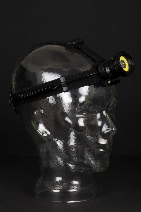 MAXIMUS LED Headlamp M-HDL-004-DU - 5W+3W 450lm 3xAAA Powered by Duracell