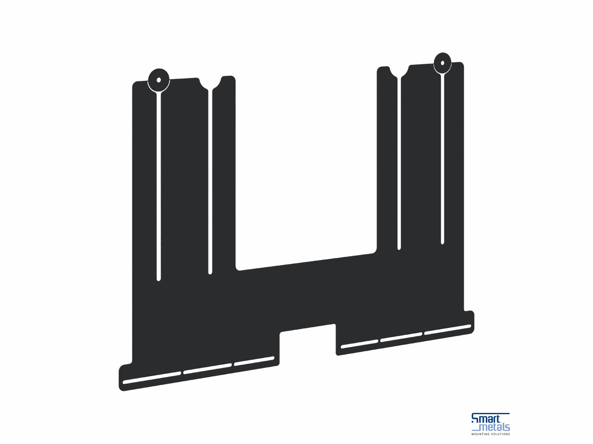 SmartMetals Support pour barre de son - pour 052.7200, 052.7250, noir