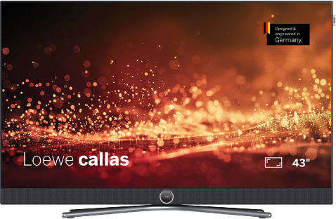 Loewe callas 43 - Basalt Grey, Loewe LCD UHD TV 43"