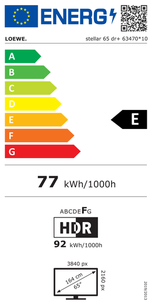 Energy label 6LO-63470B10