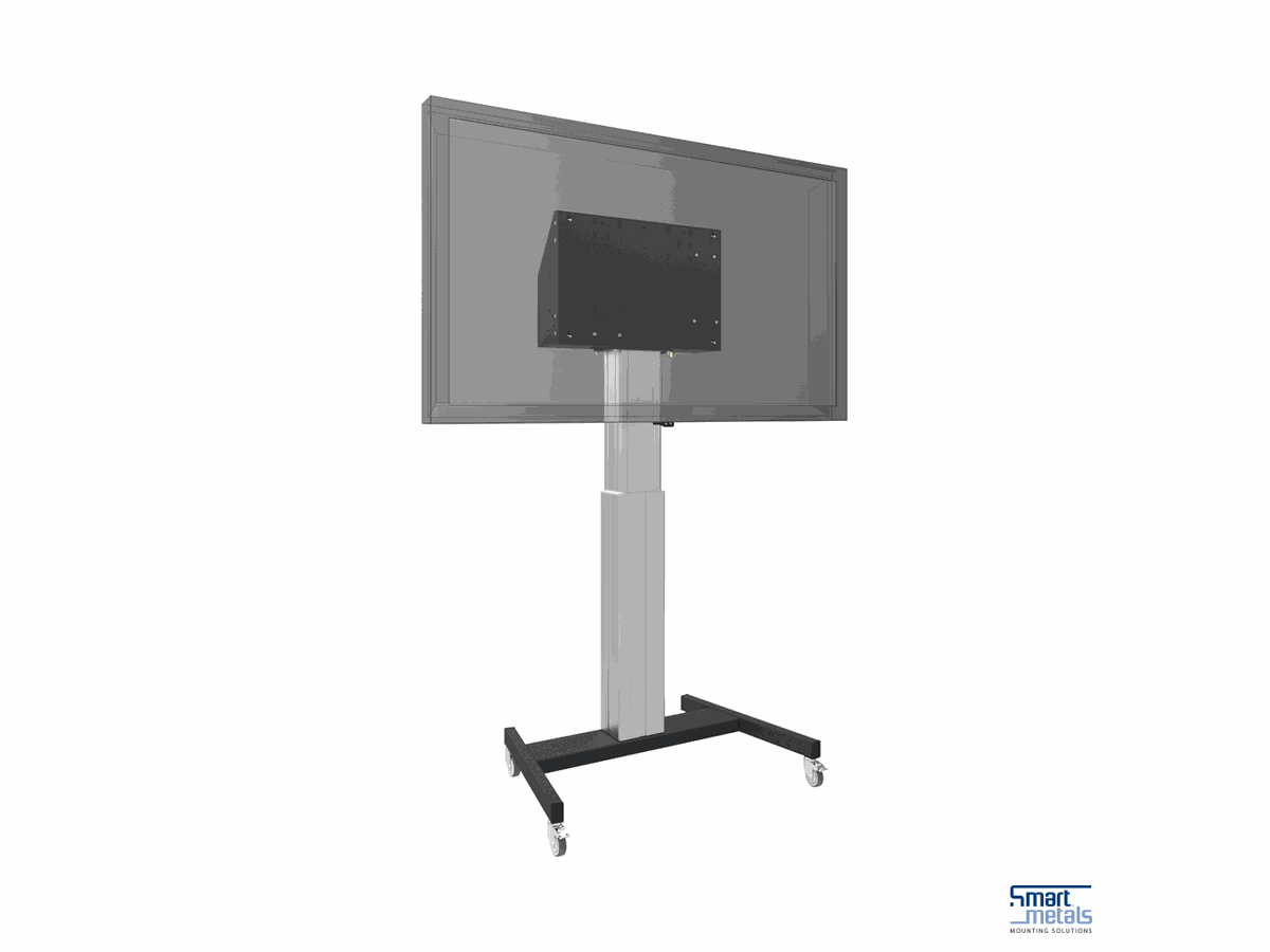 SmartMetals Display-Lift - Trolley, elektrisch, 120kg, schwarz