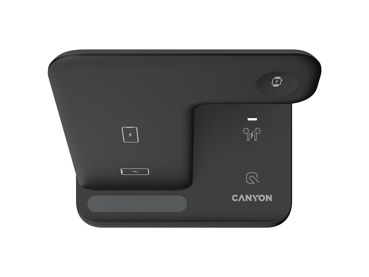 Canyon Wireless Ladegerät 3in1 schwarz
