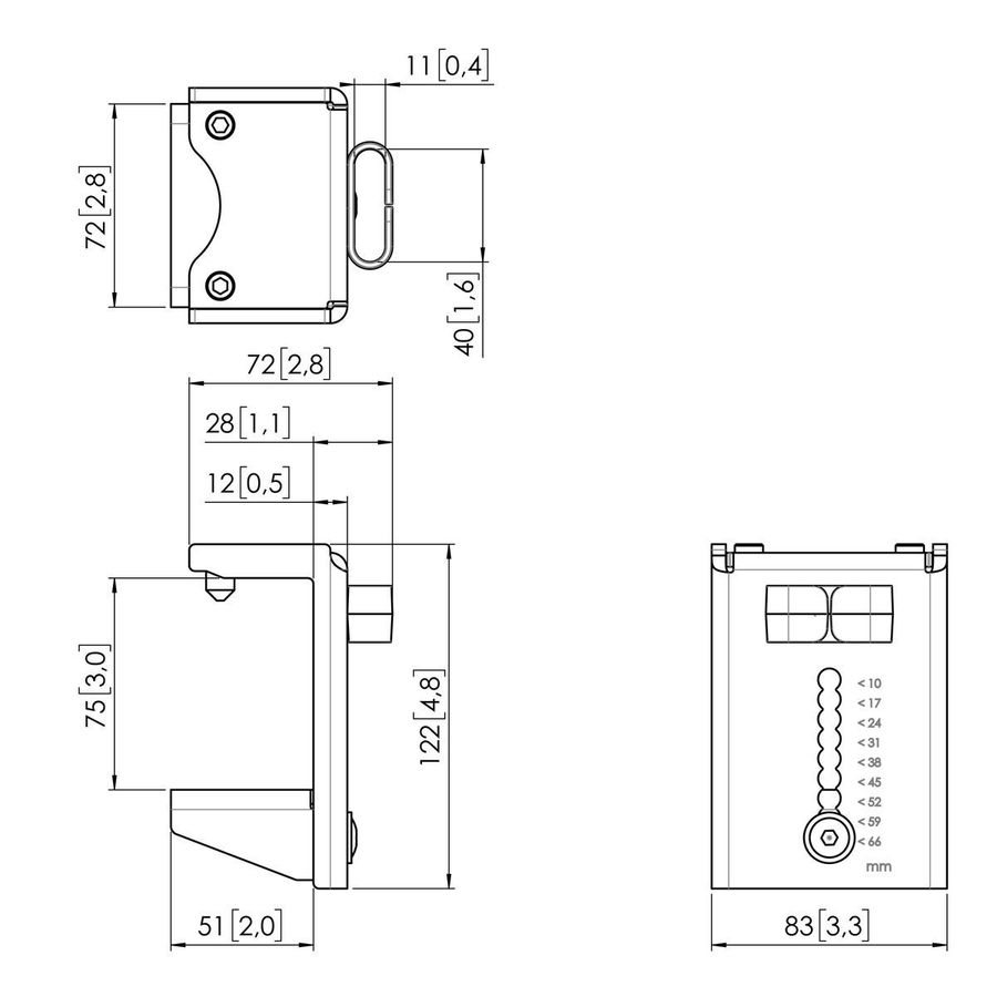 Vogel's Pro Desk Clamp Component for - MOMO Motion and Motion Plus, black