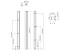 Vogel's Pro Profil, 150cm - Connect-It, modular, 160kg, schwarz