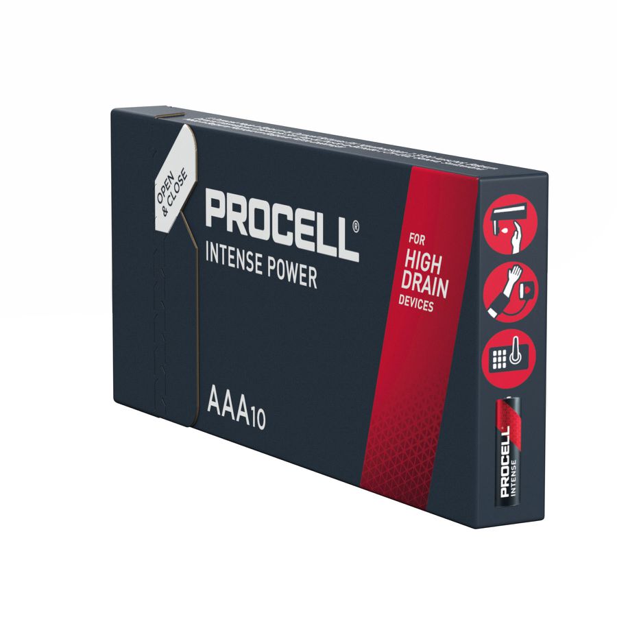 Procell Intense AAA (LR03) CP10 - Zn/MnO2 Alkaline 1.5V