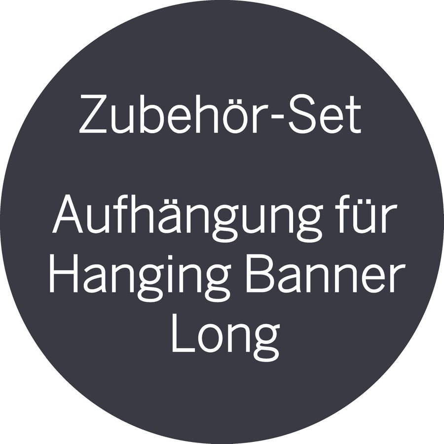 Set d'accessoires pour Hanging Banner - Loewe matériel publicitaire